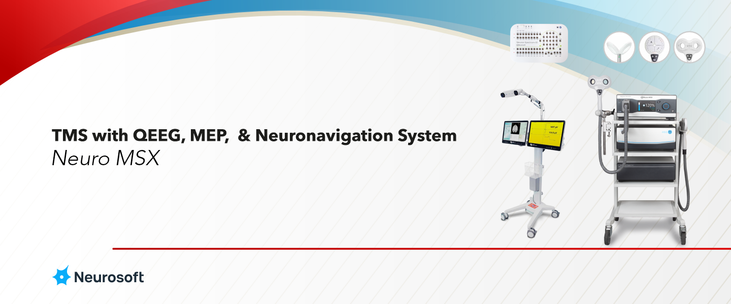 Neuro MSX with QEEG MEP and TMS Neuronavigation System
